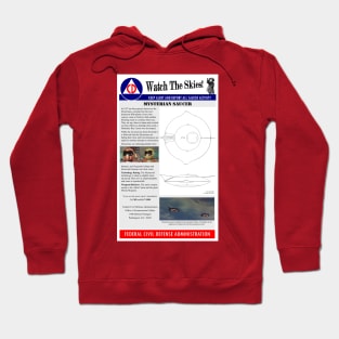 Civil Defense Poster - The Mysterions Hoodie